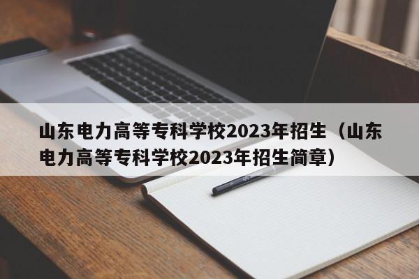 山东电力高等专科学校2023年招生（山东电力高等专科学校2023年招生简章）