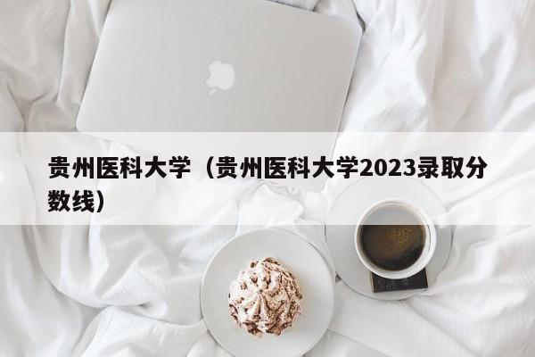 贵州医科大学（贵州医科大学2023录取分数线）