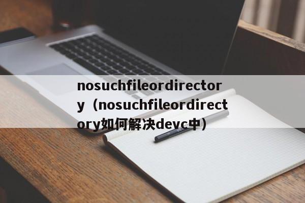 nosuchfileordirectory（nosuchfileordirectory如何解决devc中）