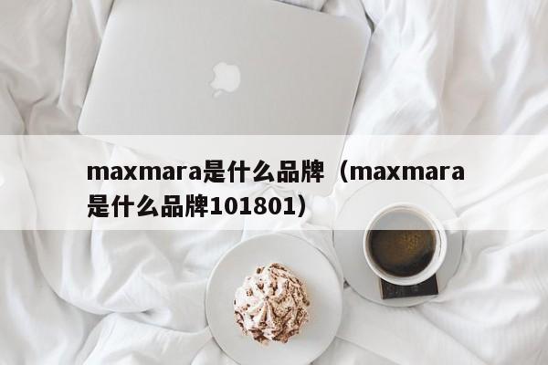 maxmara是什么品牌（maxmara是什么品牌101801）